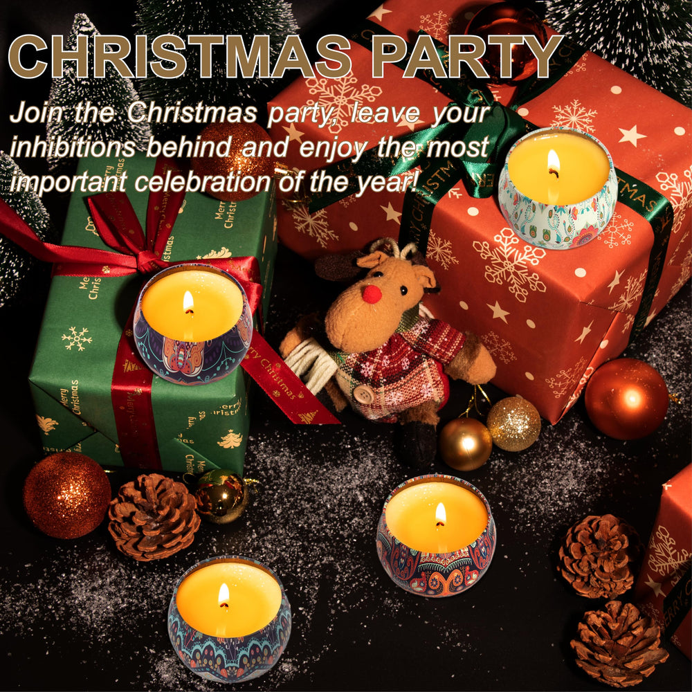 Gift ready Auralome Scented Candles Set for Mothers Day and holidays