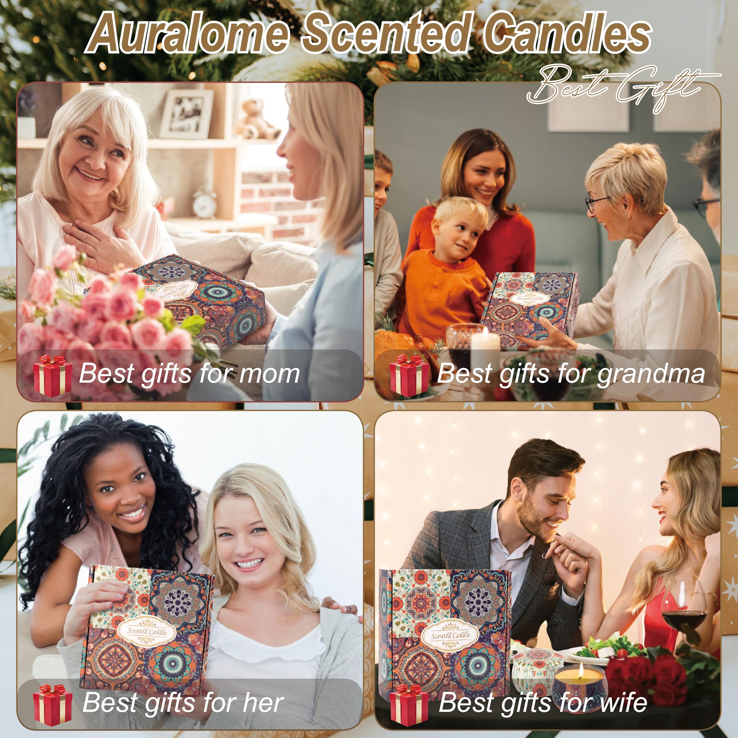 Usage tips for best burn and scent release from Auralome candles
