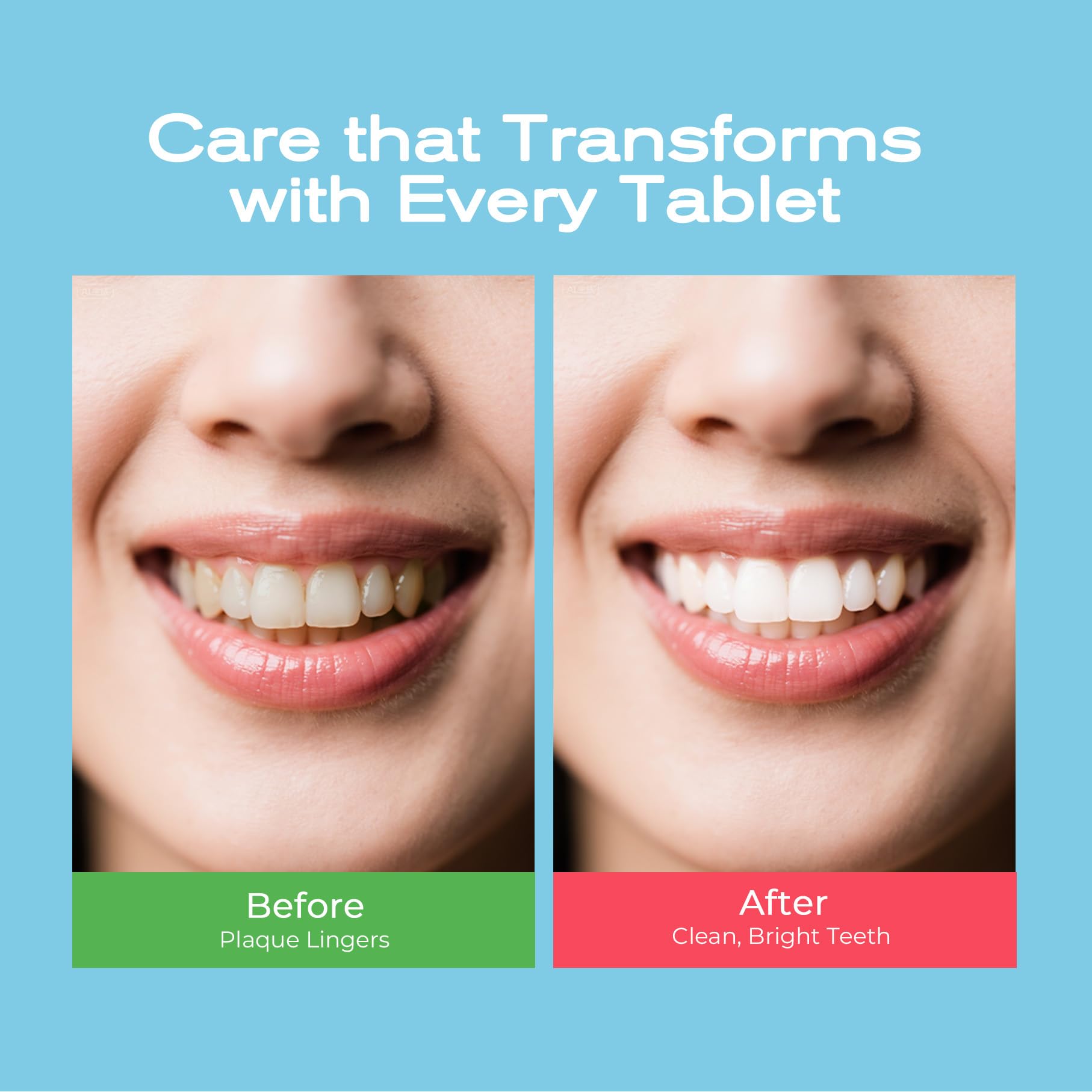Nano hydroxyapatite toothpaste tablets illustration for Auranexa