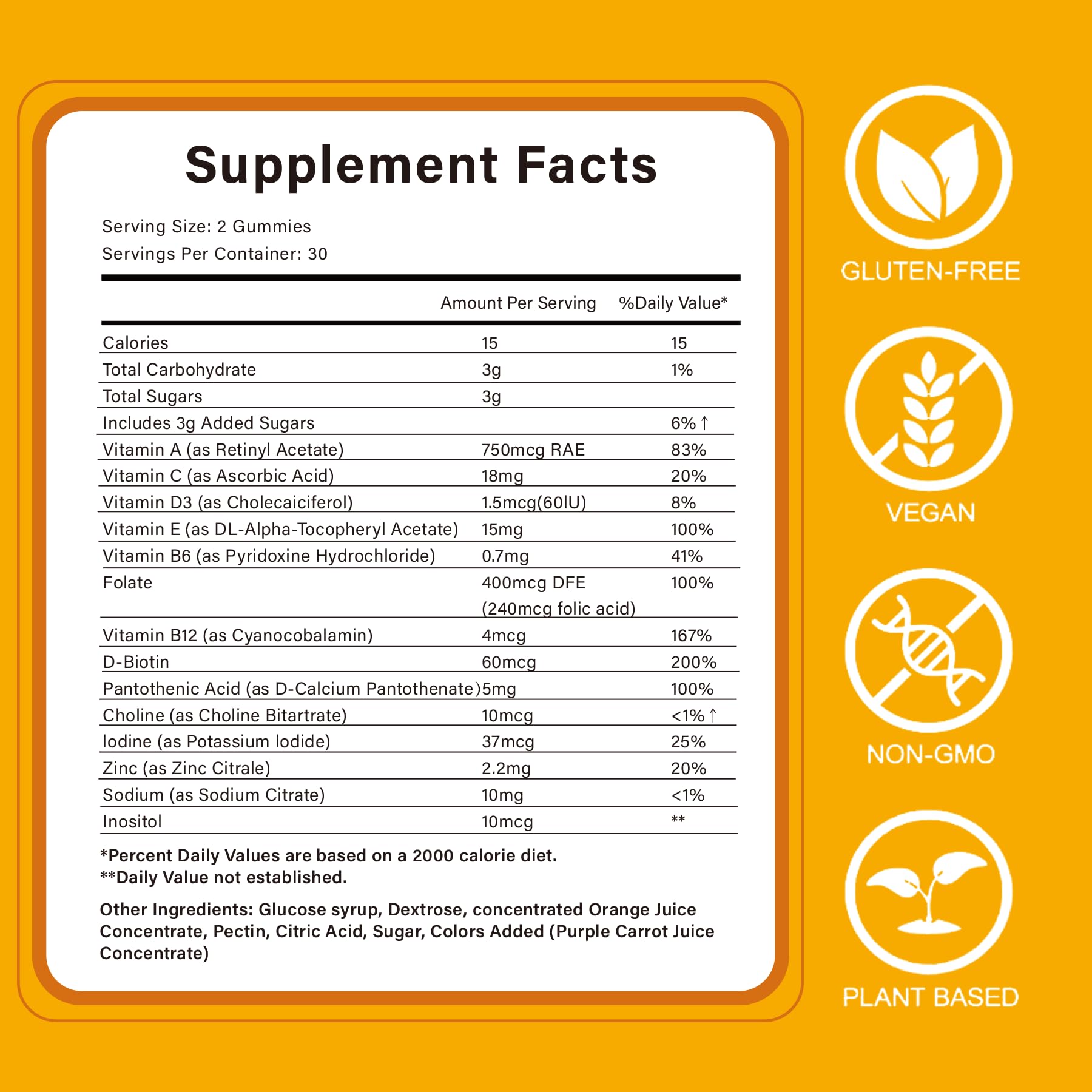 Gummies ready for daily use on a desk setup.