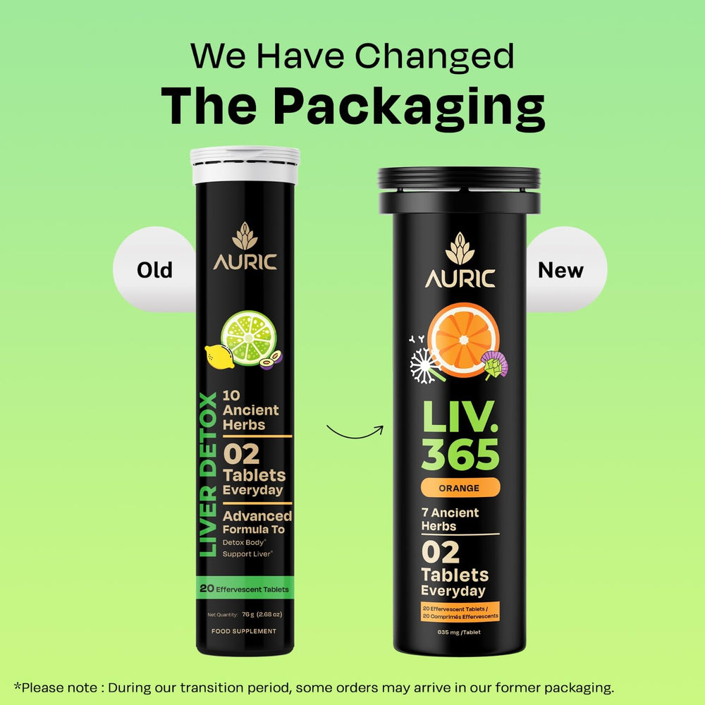 Auric Liver Support branding and product packaging