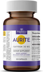 Aurite Saffron bottle and packaging