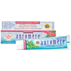 Auromere toothpaste with cardamom and fennel flavor, 4.16 oz, 1 pack