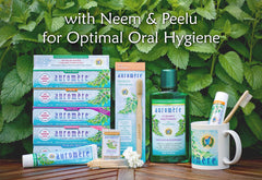 Non-foaming Ayurvedic toothpaste texture