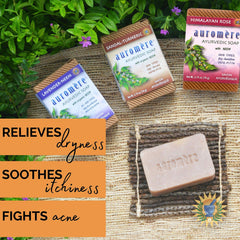 Vegan and cruelty-free skincare claim for Auromere soaps