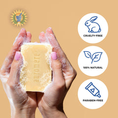 Zero-waste packaging for Auromere soaps