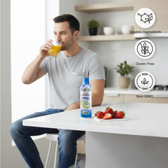 Nutrition facts and ingredients panel for CoQ10, PQQ and Vitamin C