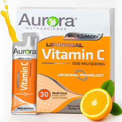 Aurora Nutrascience Liposomal Vitamin C 1000 mg per serving front label
