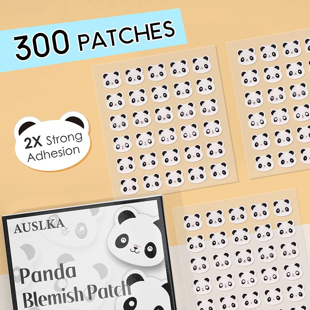 AUSLKA Panda Patches panda design variations for playful mood-inspired patches
