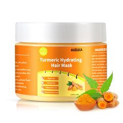 AUSLKA Turmeric Hair Mask reduces breakage during brushing