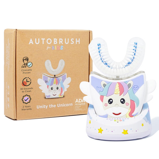 Autobrush Kids Unicorn toothbrush front view