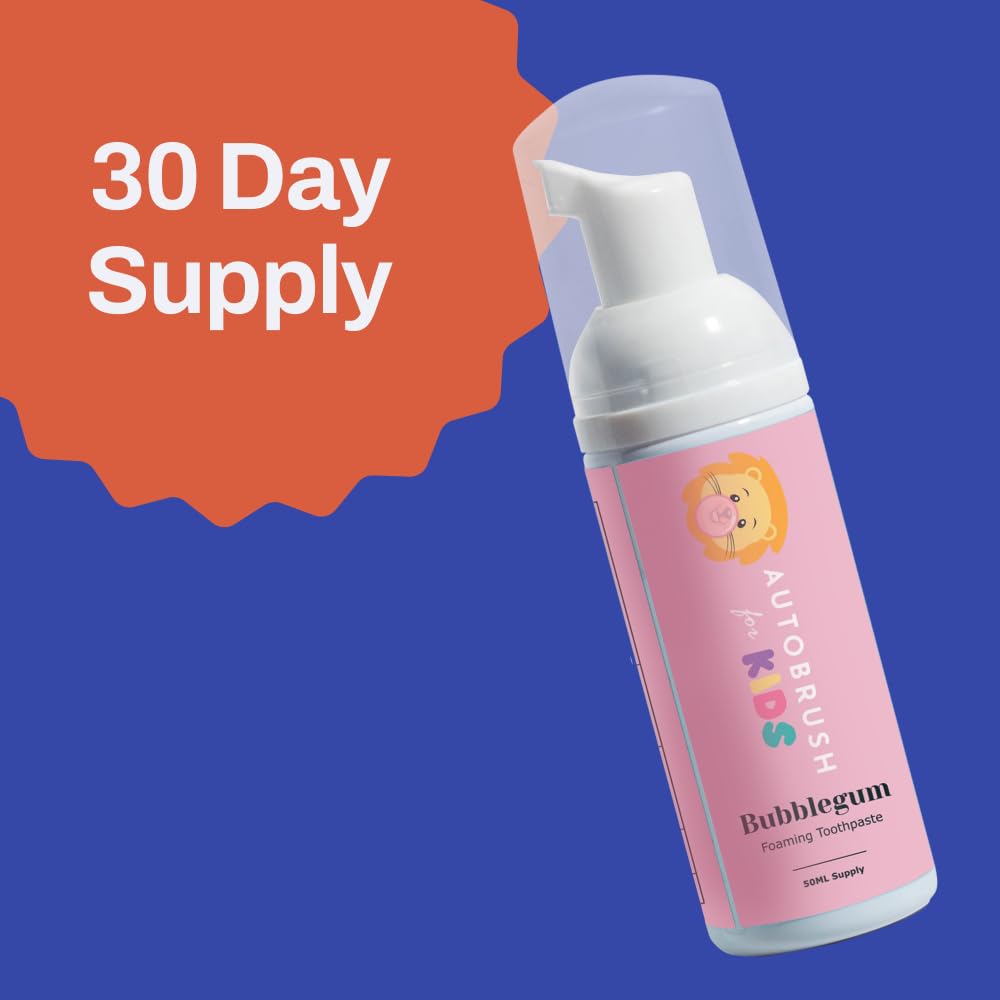 Travel-friendly Autobrush toothpaste packaging on the go