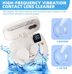Automatic 3-minute cleaning in progress