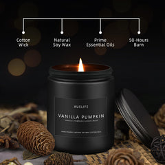 Autumn aromatherapy candle for home decor 7oz