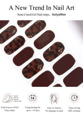 AutyaMee application steps showing stick use and curing process