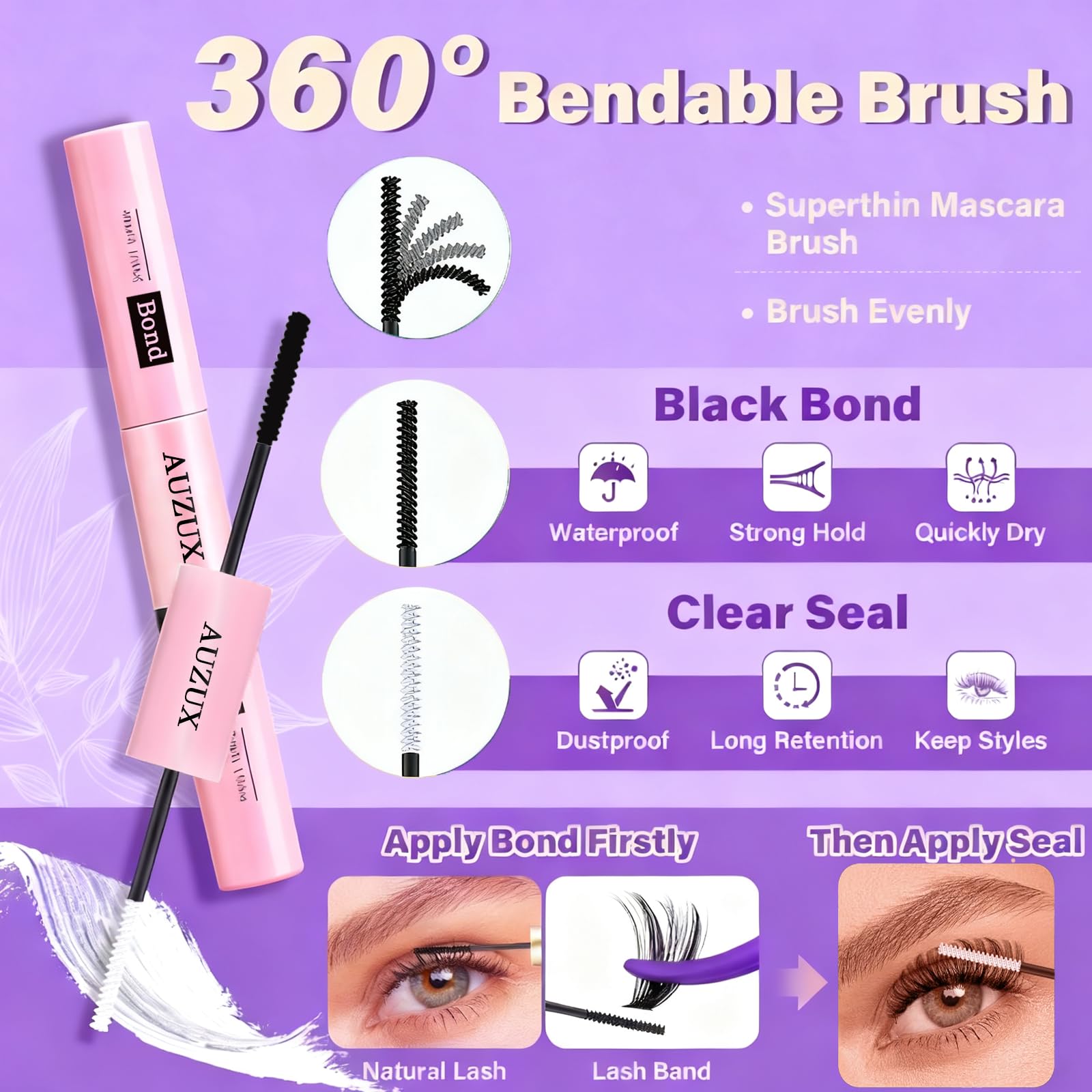 AUZUX at-home kit for salon-quality results without costly visits