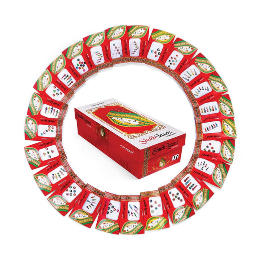 Avador 25 assorted bindi sheets for versatile wedding and daily wear