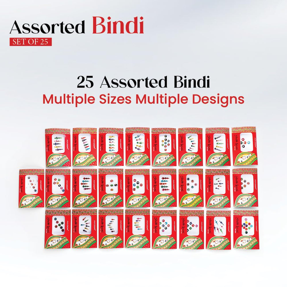 Avador skin-friendly adhesive bindis ensure comfortable all-day wear