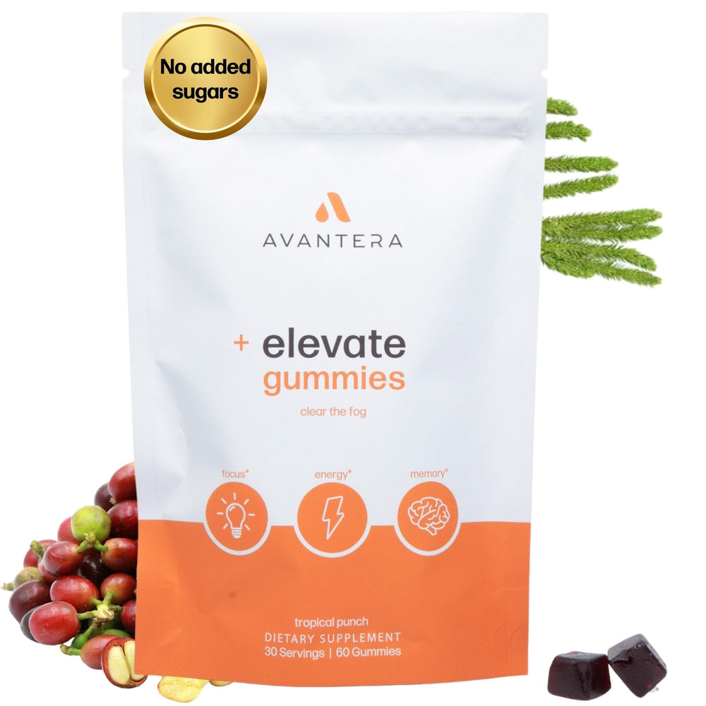 Avantera Elevate Gummies packaging