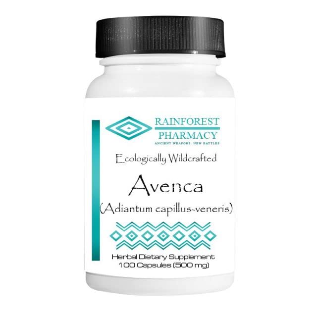 Avenca Capsules 500 mg bottle front