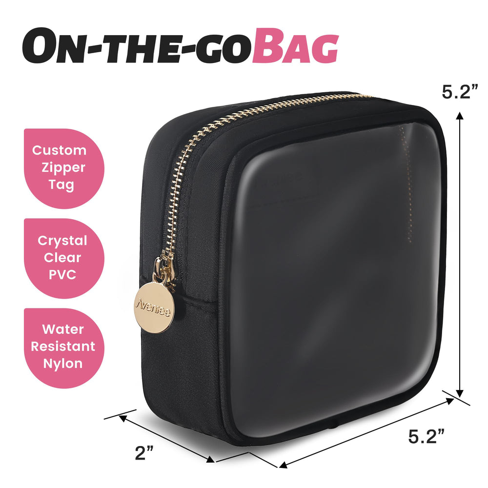 Aveniee purse essentials makeup bag keeps daily items organized