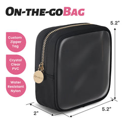 Aveniee purse essentials makeup bag keeps daily items organized