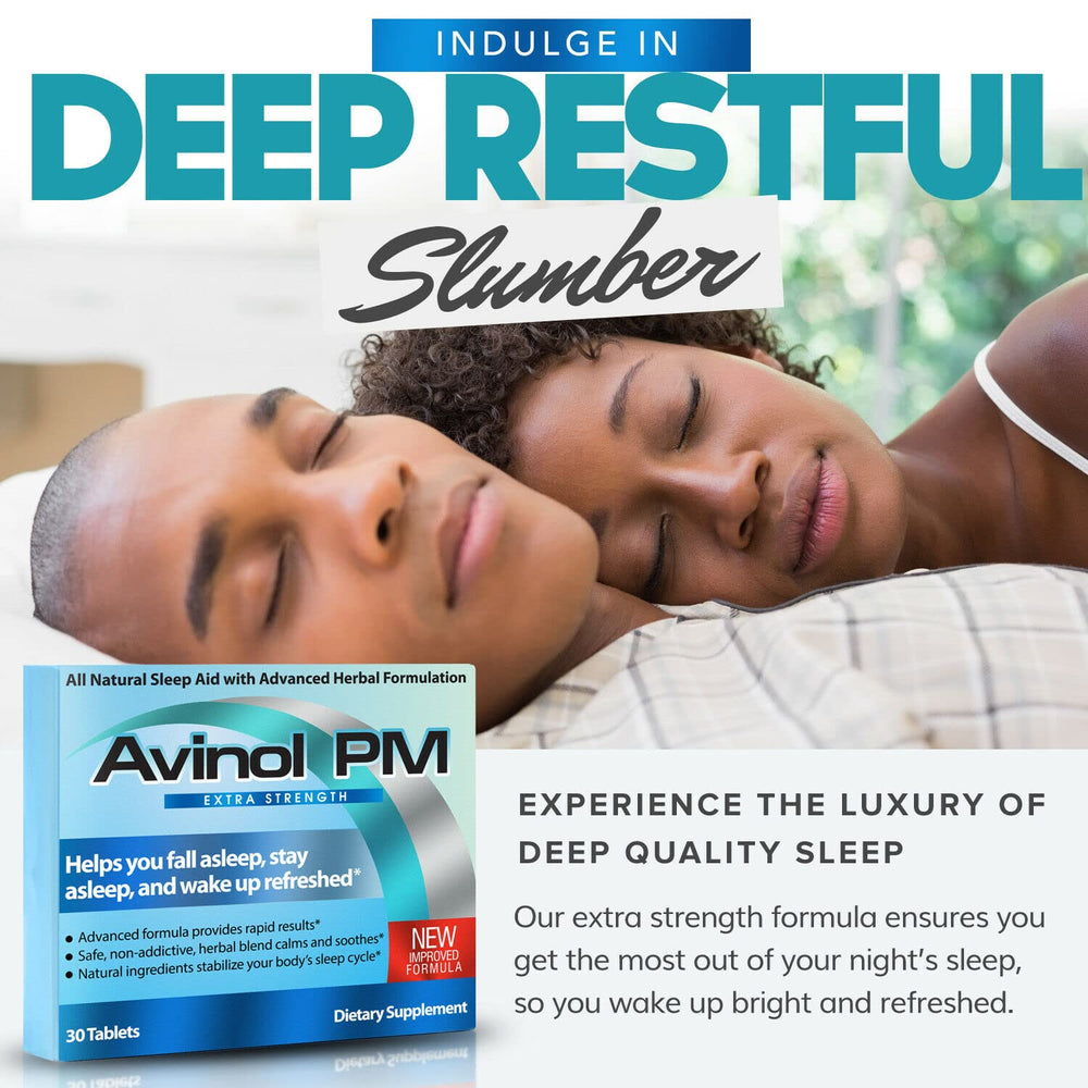 Avinol PM Extra Strength ingredients label