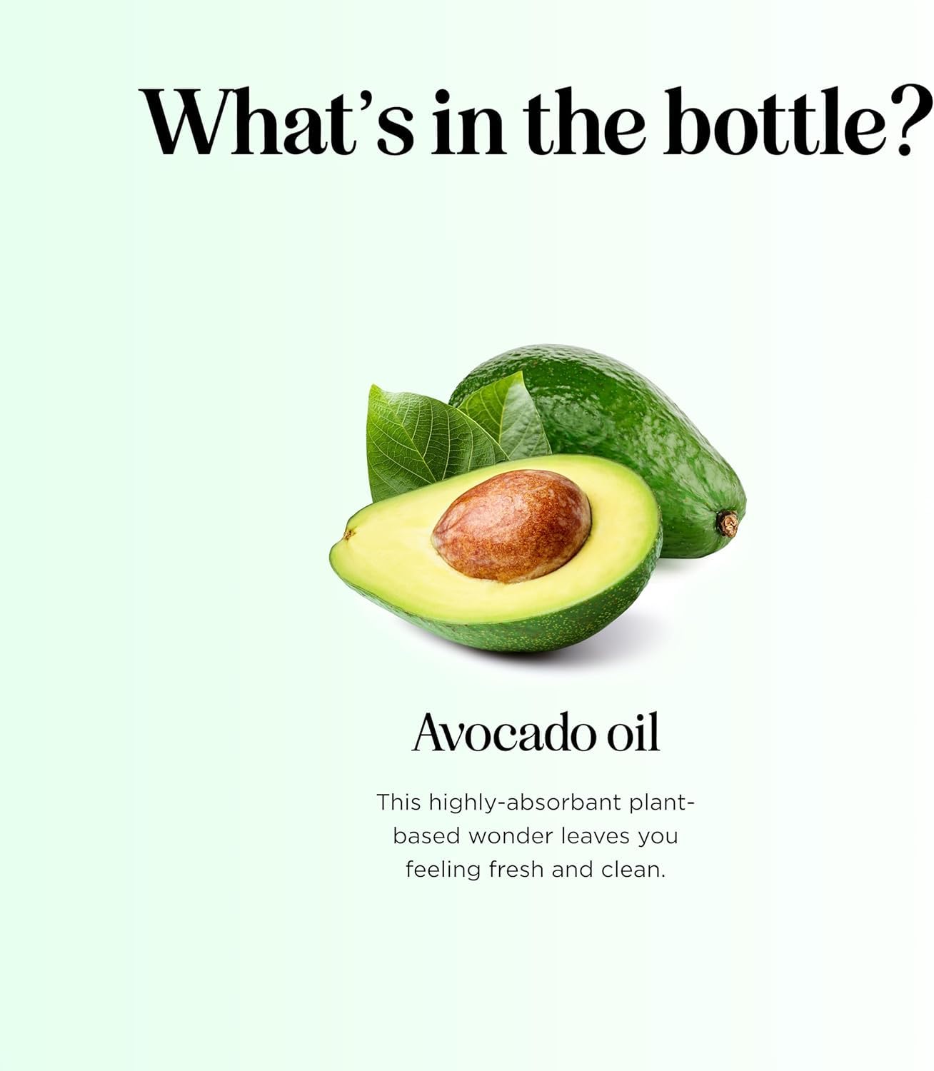 Facial moisturizer with avocado oil