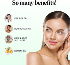 Avocado oil for skin care on the face