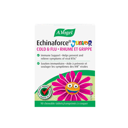 Box of A.Vogel Echinaforce Junior Chewable Tabs for children