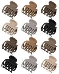 AWAYTR small claw clip 1.6 inch with double-row teeth for secure grip on thin hair