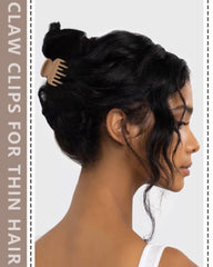 AWAYTR Clip features smooth rounded teeth for gentle hair handling