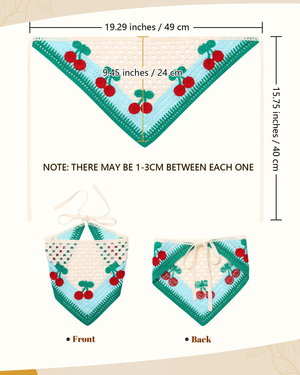 AWAYTR women's knit bandana adds subtle texture to casual looks