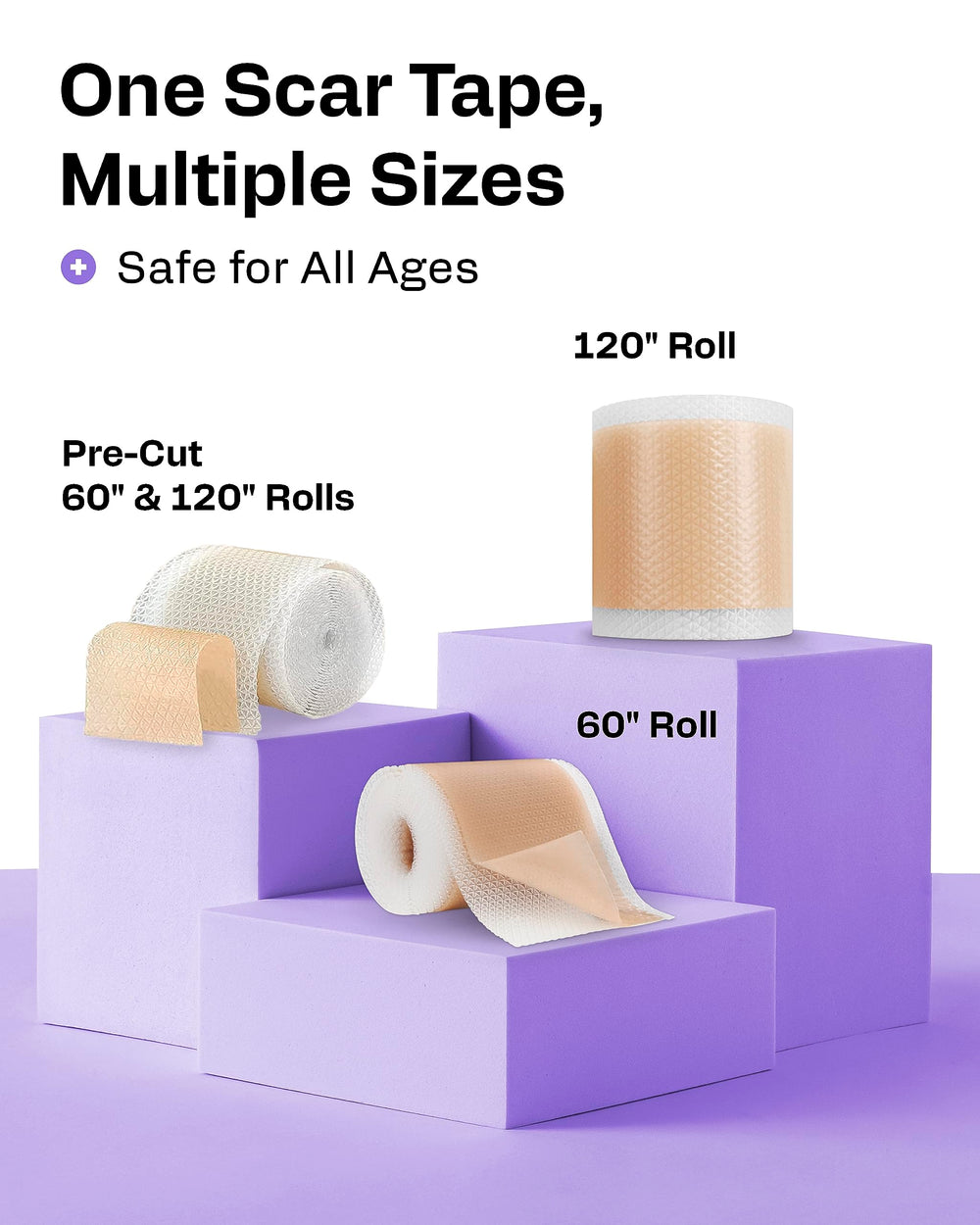 AWD Medical silicone scar tape medical grade construction supports healing