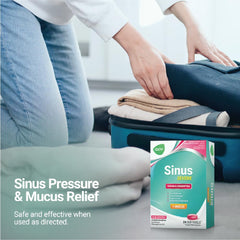 AXIV Sinus Severe softgels close-up reveals easy to swallow texture