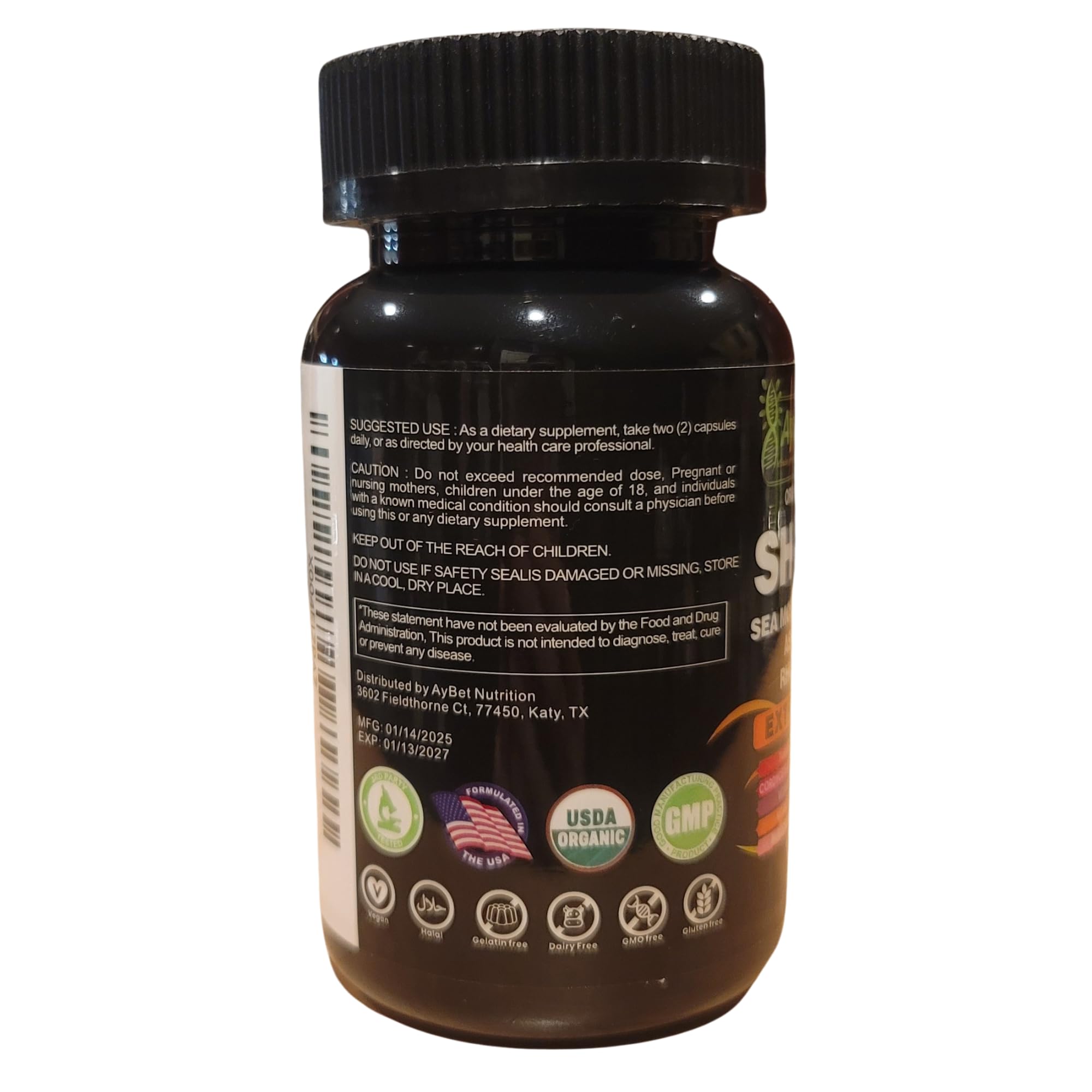 AyBet Shilajit Burdock Root blend