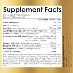 Berberine, Ginseng, and Turmeric complex included in Ayorish blend.