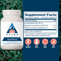 AyuPhos bound to calcium and magnesium for absorption
