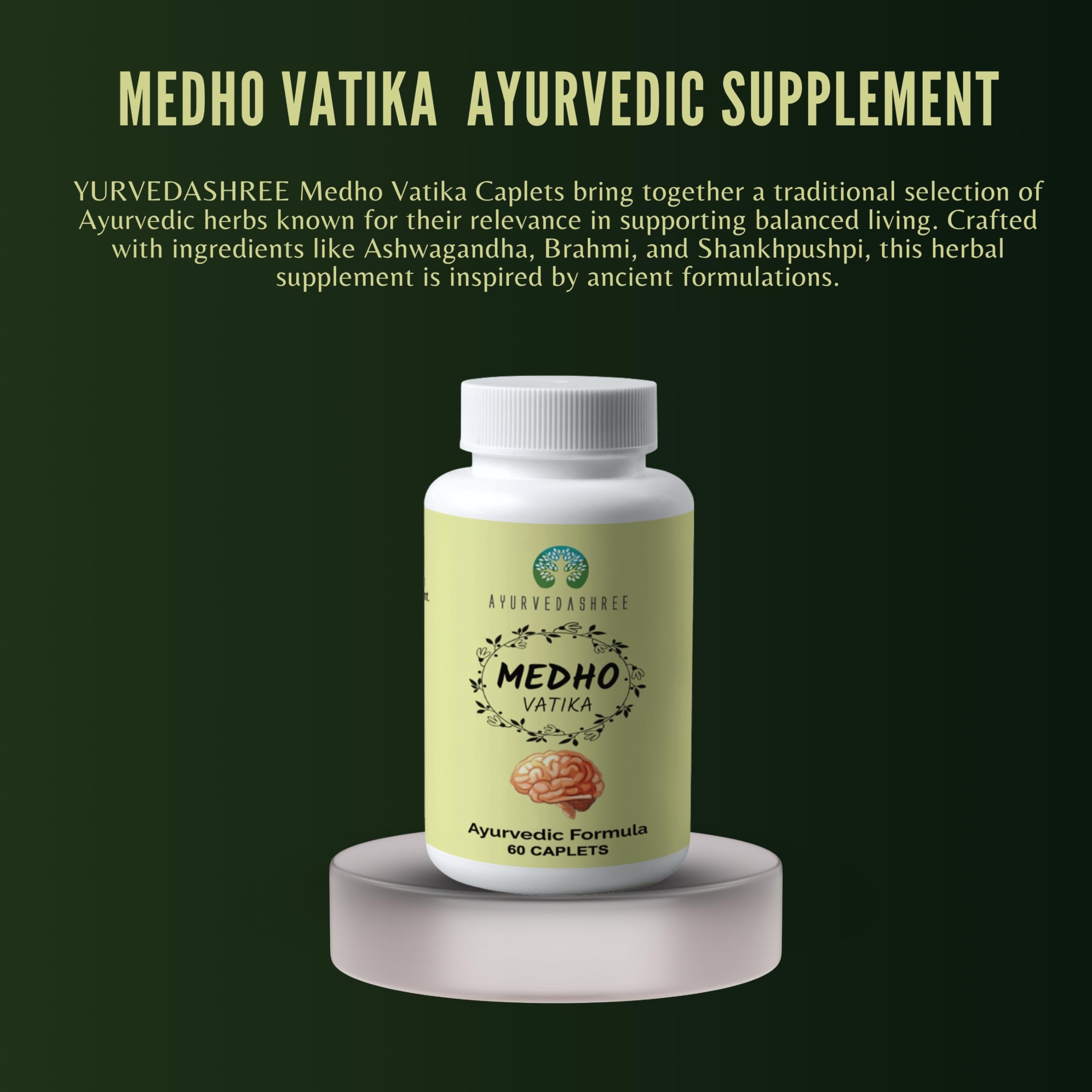 Ingredient list highlighting natural herbs