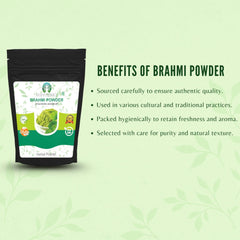 Powdered Centella asiatica used for herbal remedies