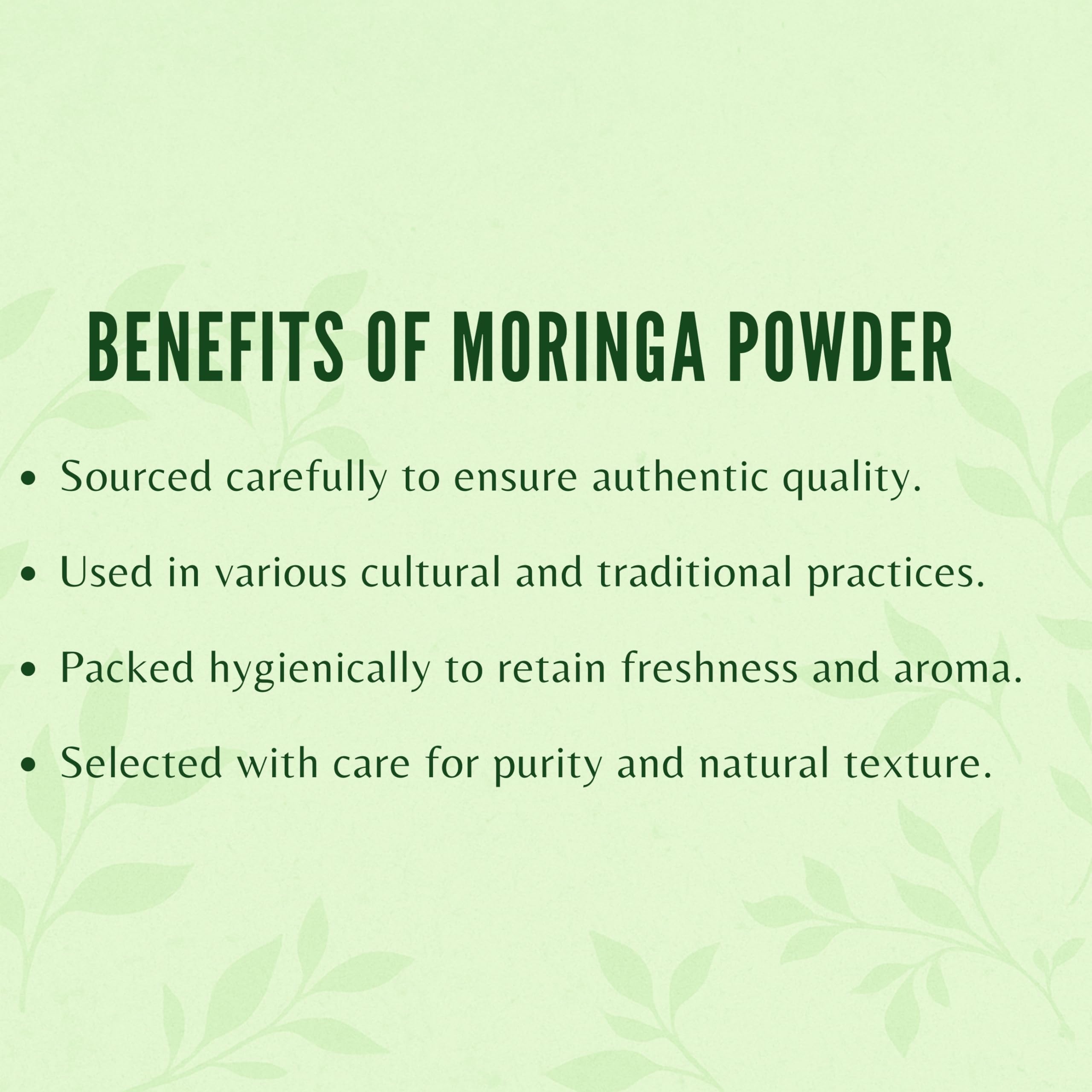 Serving suggestion: Moringa powder in beverage