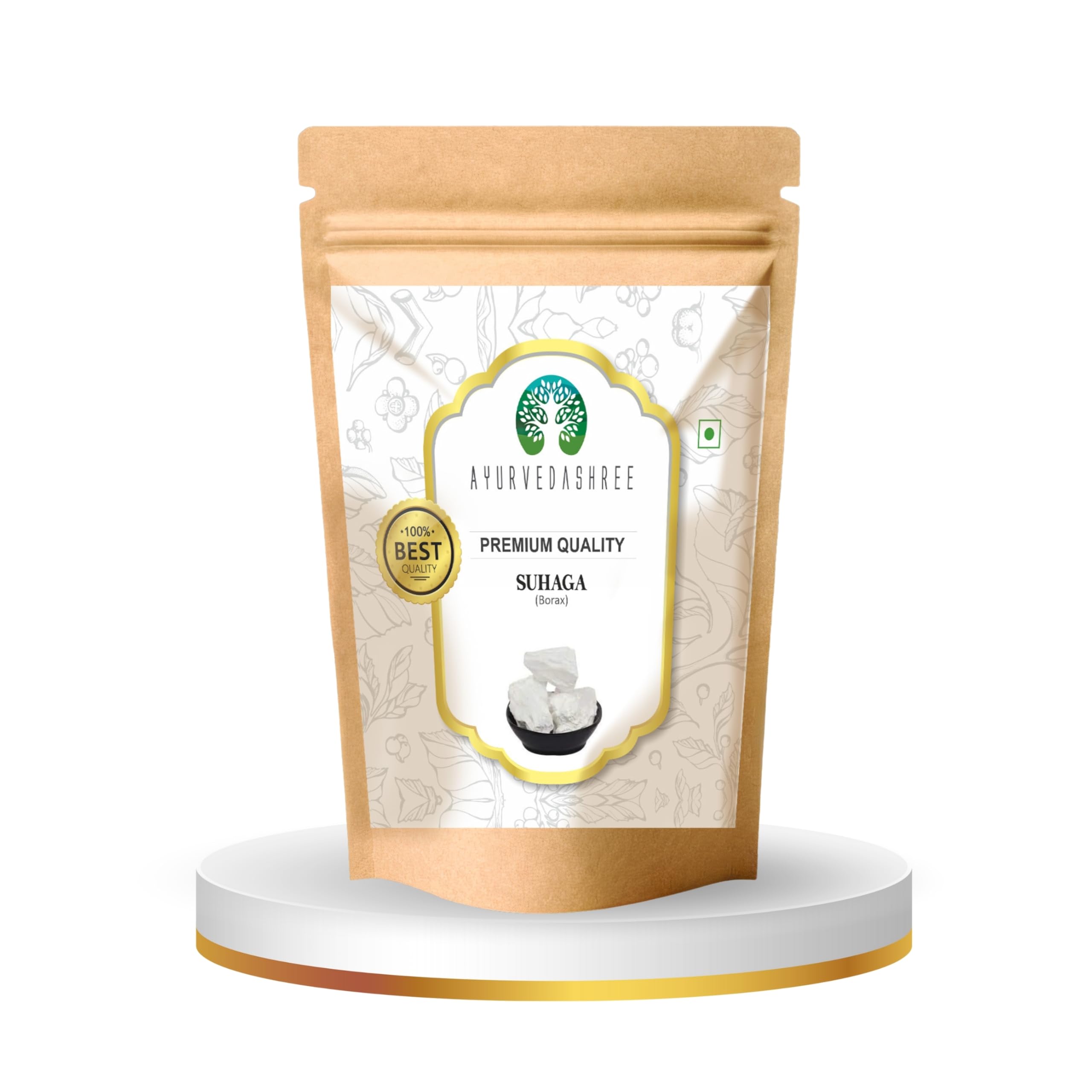 Ayurvedashree Suhaga crystals 200g close-up