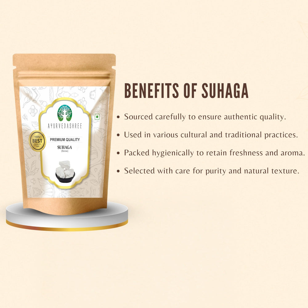 Suhaga minerals for Ayurveda 200g crystals