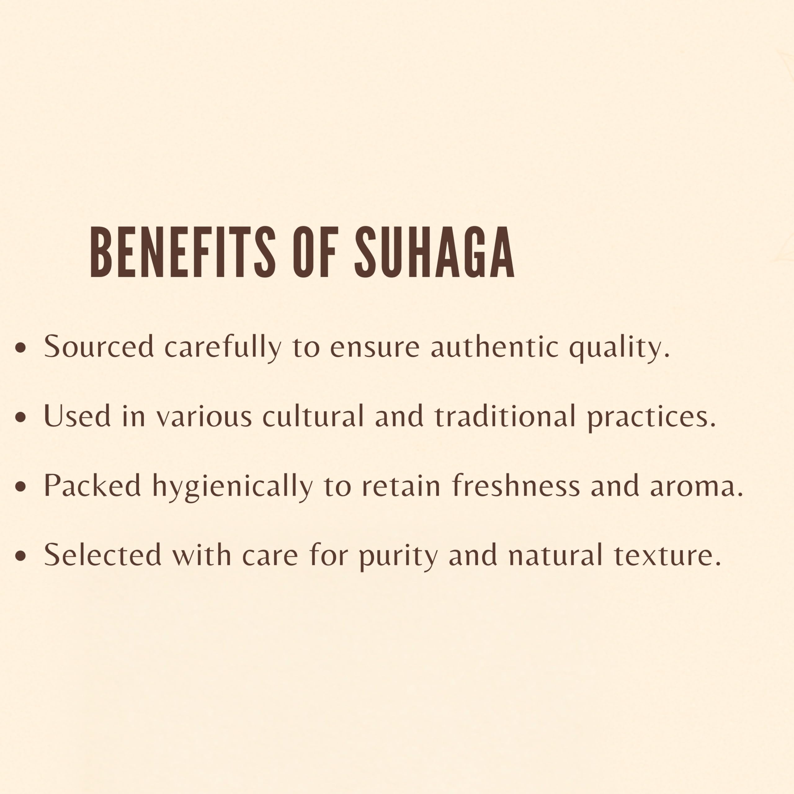 Eco-friendly Suhaga crystals 200g