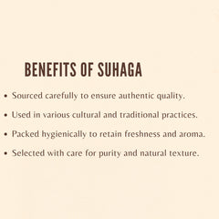 Eco-friendly Suhaga crystals 200g