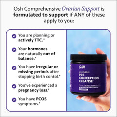 Botanicals crafted to prepare for pregnancy and cycle regularity
