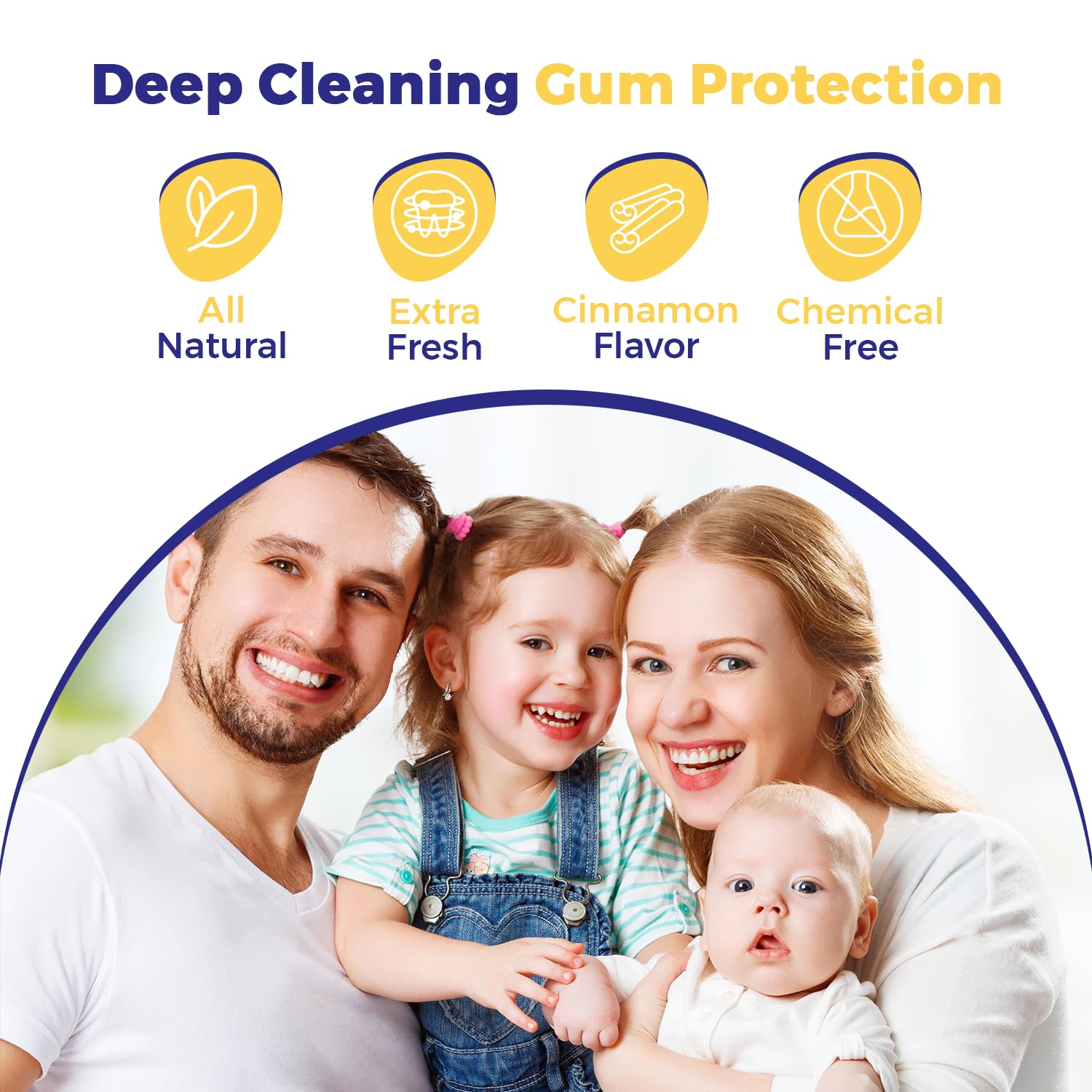 Remineralizing tooth powder with calcium carbonate and bentonite clay