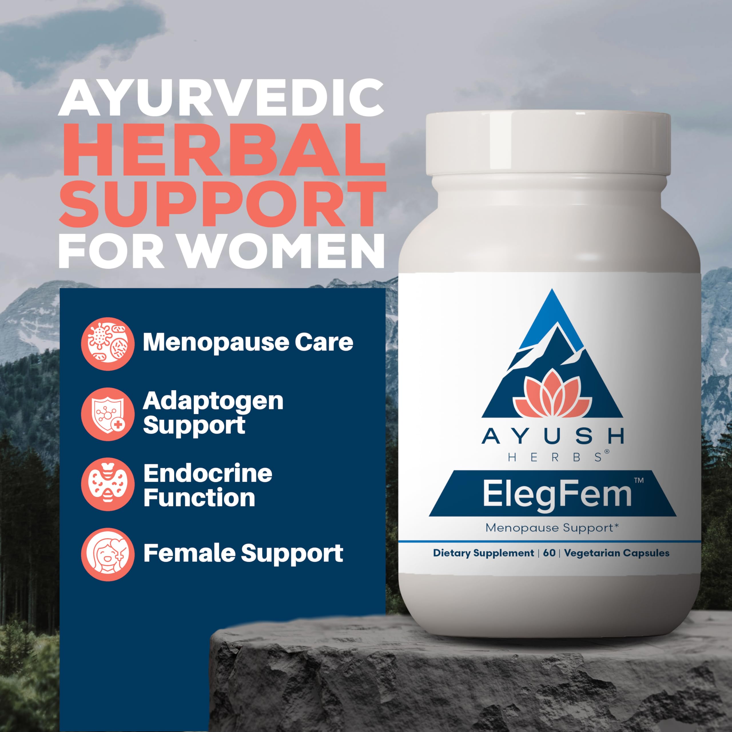 Black cohosh highlighting hot flash relief benefits
