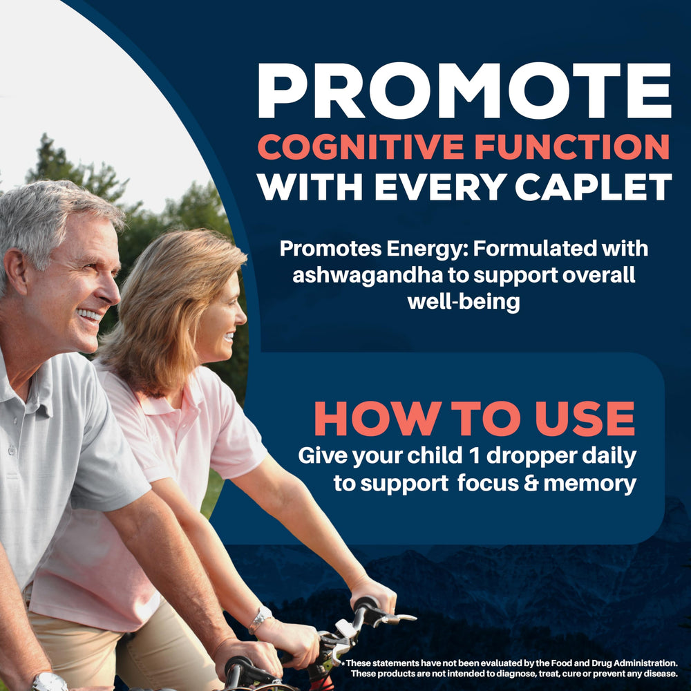 Concept image showing focus and brain health for kids