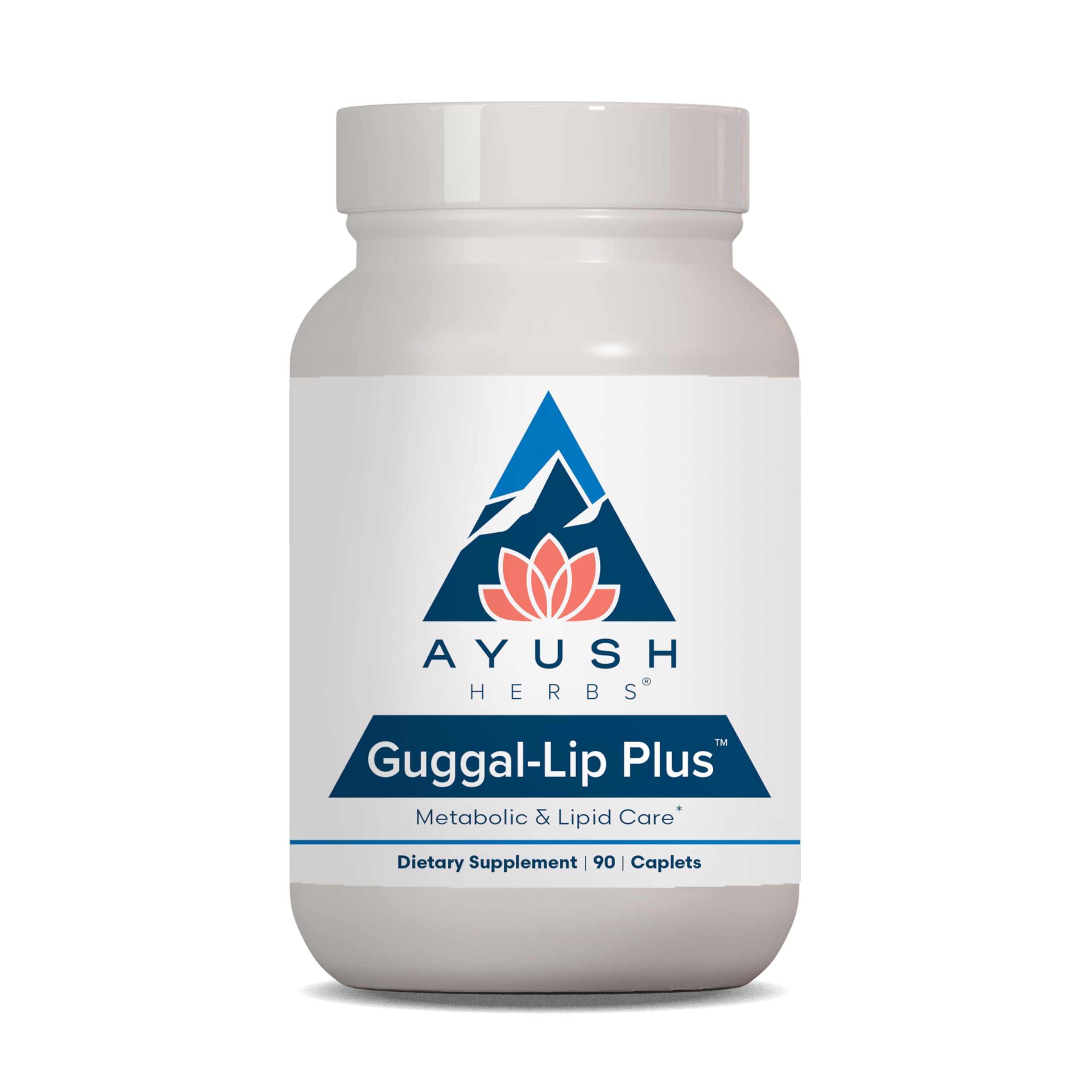 Ayush Herbs Guggal-Lip Plus bottle front view